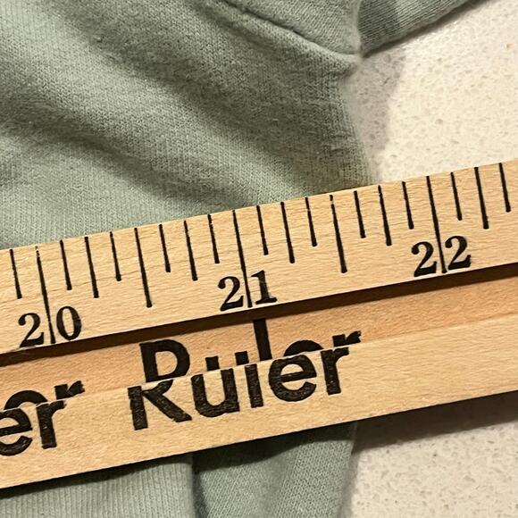 Fila Mint Green Sweatshirt Womens Medium Long Sleeve‎ Crew Neck Graphic Logo - Picture 5 of 7